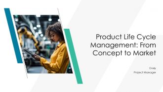Product Life Cycle Management From Concept To Market PPT Presentation AT