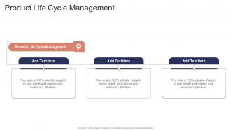 Product Life Cycle Management In Powerpoint And Google Slides Cpb