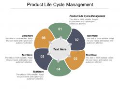 Product life cycle management ppt powerpoint presentation ideas template cpb