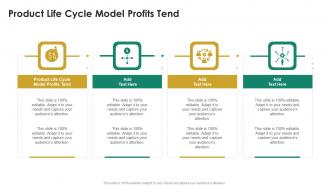 Product Life Cycle Model Profits Tend In Powerpoint And Google Slides Cpb