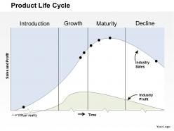 Product life cycle powerpoint presentation slide template