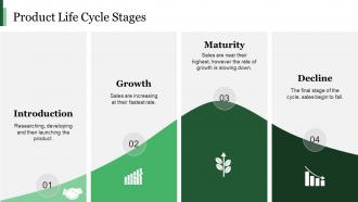 Product Life Cycle Stages Powerpoint Presentation Slides