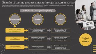 Product Lifecycle Benefits Of Testing Product Concept Through Customer Survey
