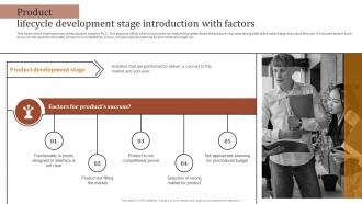 Product Lifecycle Development Stage Introduction Optimizing Strategies For Product