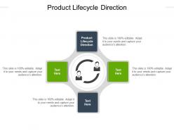 Product lifecycle direction ppt powerpoint presentation pictures visuals cpb