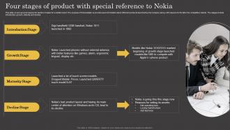 Product Lifecycle Four Stages Of Product With Special Reference To Nokia