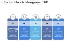 Product lifecycle management erp ppt powerpoint presentation infographic cpb