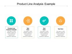 Product line analysis example ppt powerpoint presentation styles example introduction cpb