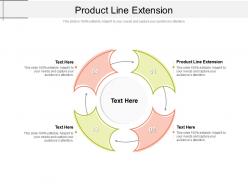 Product line extension ppt powerpoint presentation outline images cpb
