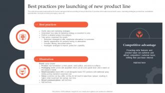 Product Line Extension Strategies Best Practices Pre Launching Of New Product Line