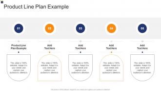 Product Line Plan Example In Powerpoint And Google Slides Cpb