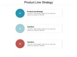 Product line strategy ppt powerpoint presentation model slides cpb