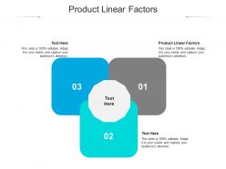 Product linear factors ppt powerpoint presentation ideas introduction cpb