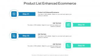 Product List Enhanced Ecommerce In Powerpoint And Google Slides Cpb
