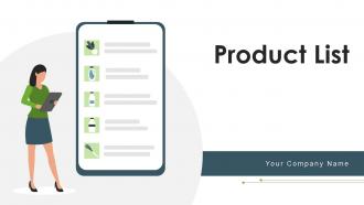 Product list powerpoint ppt template bundles