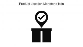 Product Location Monotone Icon In Powerpoint Pptx Png And Editable Eps Format