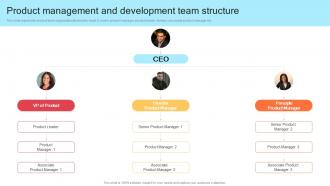 Product Management And Development Team Structure Strategic Product Development Strategy