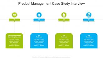Product Management Case Study Interview In Powerpoint And Google Slides Cpb