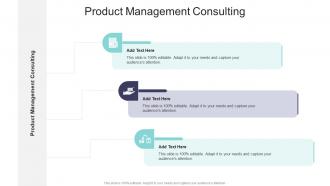 Product Management Consulting In Powerpoint And Google Slides Cpb