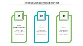 Product management engineer ppt powerpoint presentation summary themes cpb