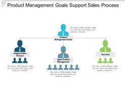 Product management goals support sales process agile product management cpb