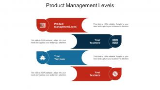 Product management levels ppt powerpoint presentation summary deck cpb