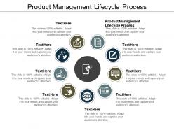 Product management lifecycle process ppt powerpoint presentation styles gallery cpb