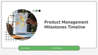 Product Management Milestones Timeline PPT Sample AT