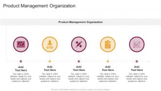 Product Management Organization In Powerpoint And Google Slides Cpb