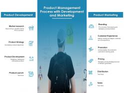 Product Management Process With Development And Marketing