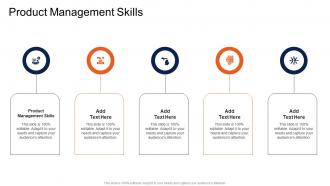 Product Management Skills In Powerpoint And Google Slides Cpb