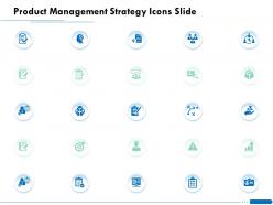 Product management strategy icons slide ppt powerpoint presentation templates