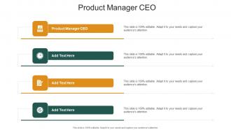Product Manager Ceo In Powerpoint And Google Slides Cpb