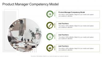 Product Manager Competency Model In Powerpoint And Google Slides Cpb