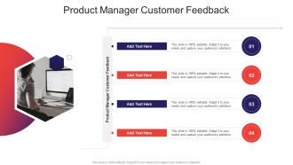 Product Manager Customer Feedback In Powerpoint And Google Slides Cpb