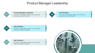 Product Manager Leadership In Powerpoint And Google Slides Cpb