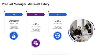 Product Manager Microsoft Salary In Powerpoint And Google Slides Cpb