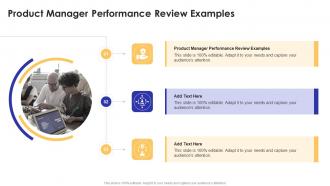 Product Manager Performance Review Examples In Powerpoint And Google Slides Cpb