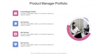 Product Manager Portfolio In Powerpoint And Google Slides Cpb