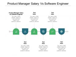 Product manager salary vs software engineer ppt powerpoint presentation show master slide cpb