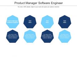 Product manager software engineer ppt powerpoint presentation icon backgrounds cpb