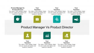 Product manager vs product director ppt powerpoint presentation pictures design inspiration cpb