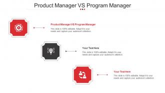 Product Manager Vs Program Manager Ppt Powerpoint Presentation Portfolio Infographic Template Cpb