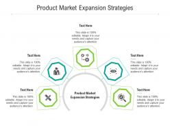 Product market expansion strategies ppt powerpoint presentation model styles cpb