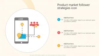 Product Market Follower Strategies Icon