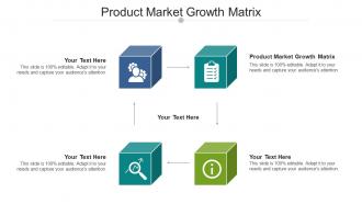Product market growth matrix ppt powerpoint presentation icon graphics cpb