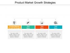 Product market growth strategies ppt powerpoint presentation styles picture cpb