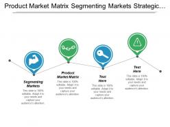 Product market matrix segmenting markets strategic planning processes cpb