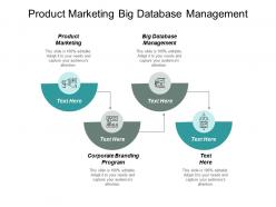 Product marketing big database management corporate branding program cpb