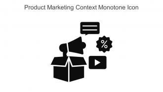 Product Marketing Context Monotone Icon In Powerpoint Pptx Png And Editable Eps Format